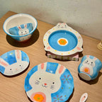Cute Rabbit Ceramic Rice Bowl - Modomu