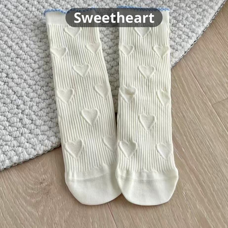 College Style Ribbed Socks