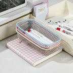 Desktop Wire Storage Basket Organizer