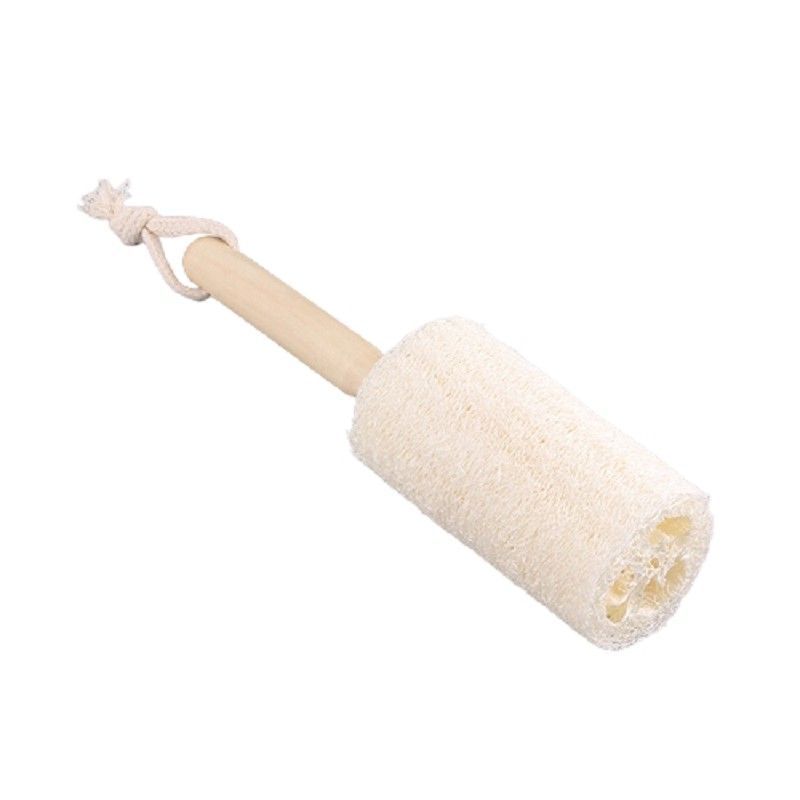 Loofah Dish Brush with Wooden Handle