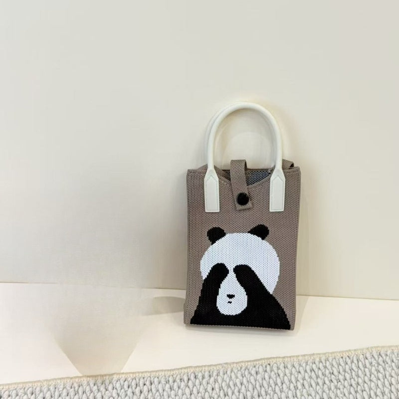 Knit Animal Phone Bag