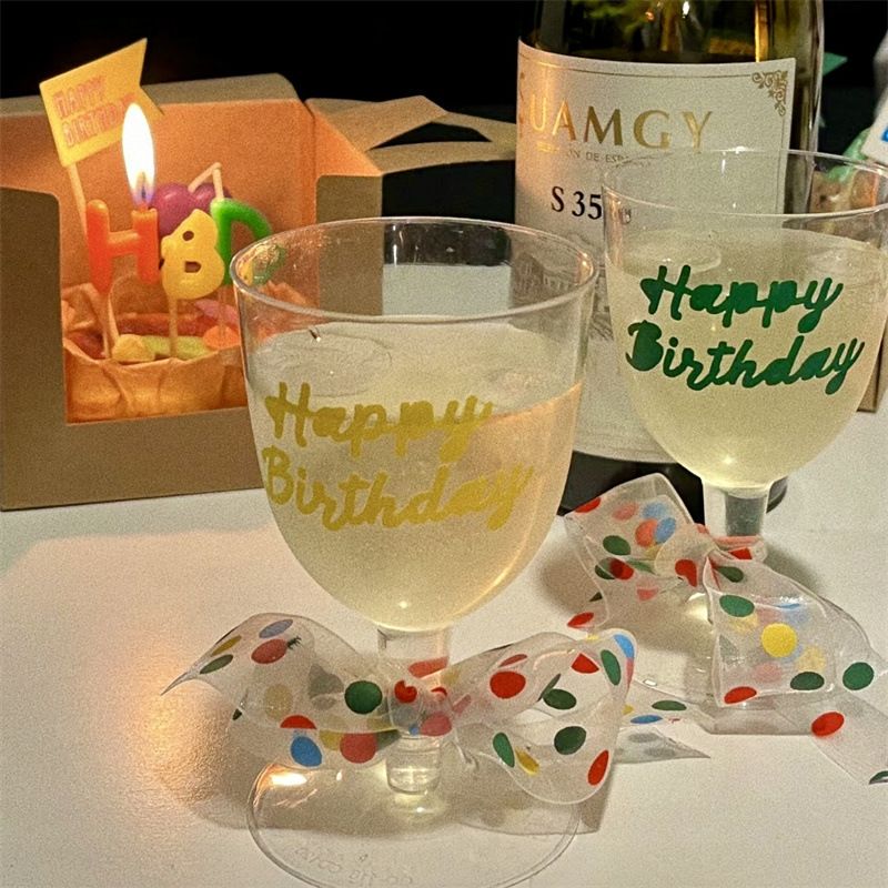 Polka Dot Party Wine Goblet - Modomu
