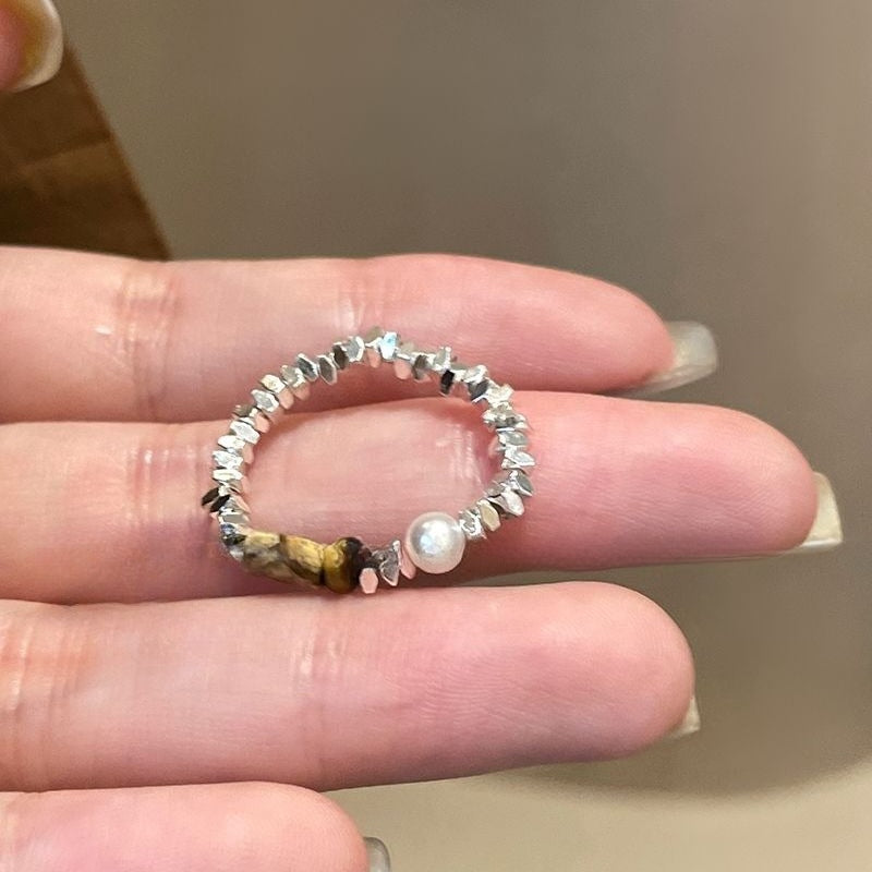 Vintage Maillard Tiger Eye Ring - Modomu