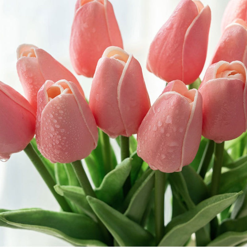Mini Tulip Artificial Flower Stem