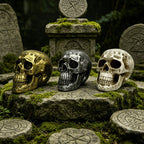 Engraved Skull Ornament