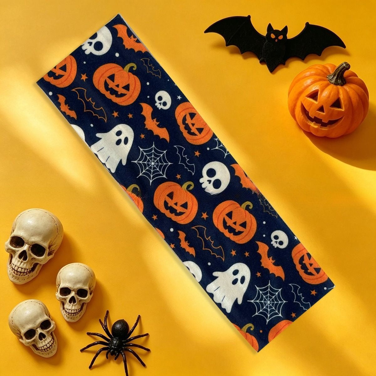 Halloween Print Wide Headband