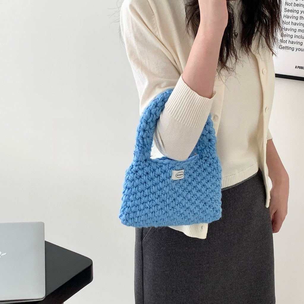 Chunky Knit Handbag