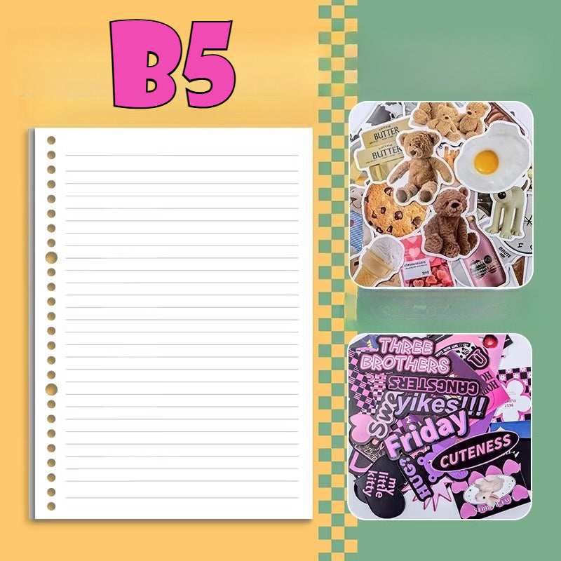 B5 Loose Leaf Study Notebook - Modomu