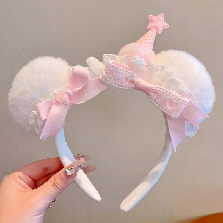 Cute Bear Plush Headband - Modomu