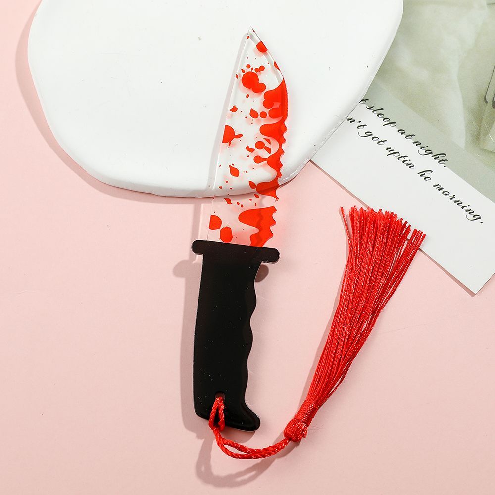 Splattered Blade Bookmark