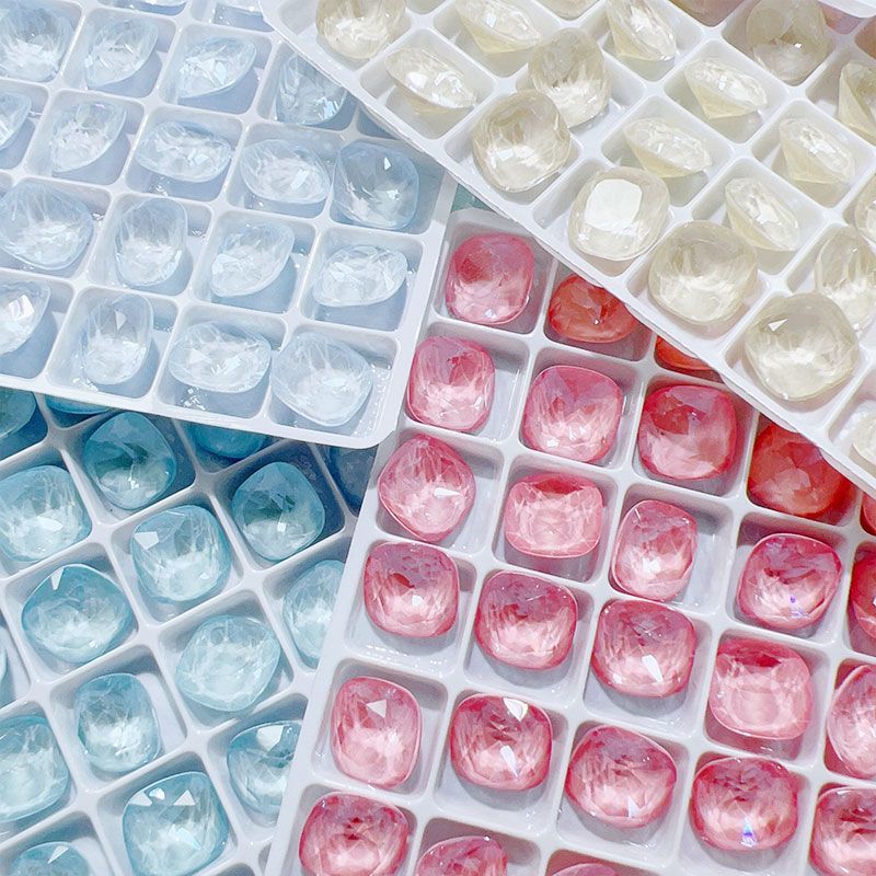 Jelly Cushion Nail Stones