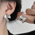 Irregular Liquid Metal Stud Earrings - Modomu