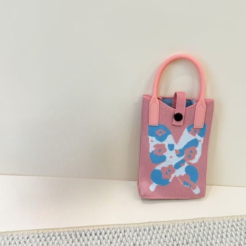 Knit Animal Phone Bag
