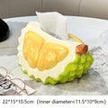 Durian Tissue Box With Storage