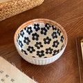 Hand-Painted Bohemian Rice Bowl