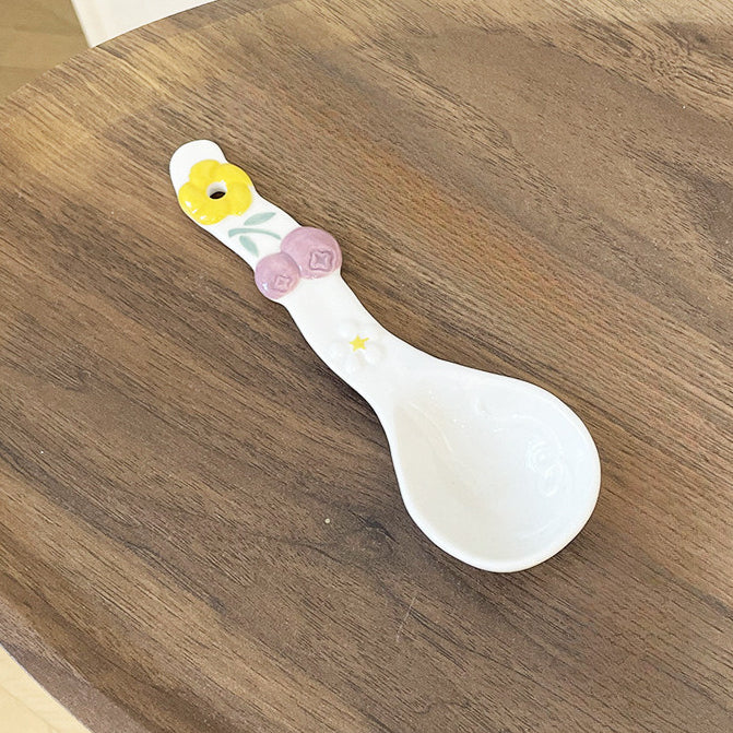 Ceramic Long Handle Spoon