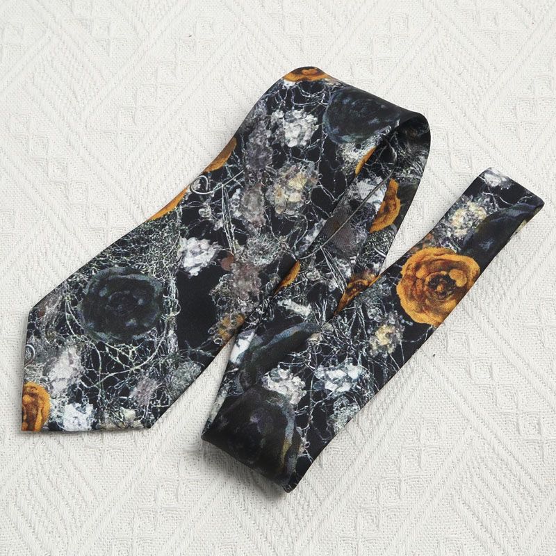 Retro Silk Look Mens Tie - Modomu
