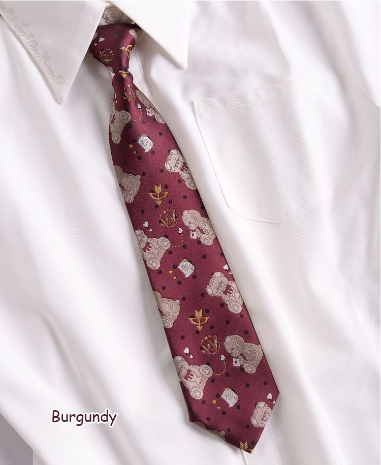 Bear Motif Fashion Necktie - Modomu