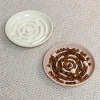 Ceramic Cat Slow Feeder Tray