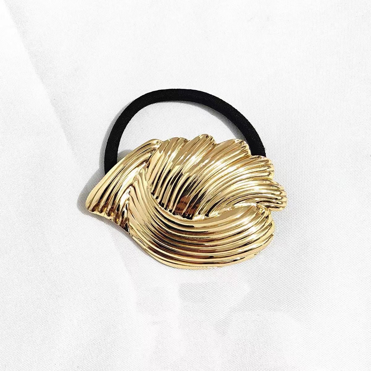 Twist Metal Hair Tie Accessory