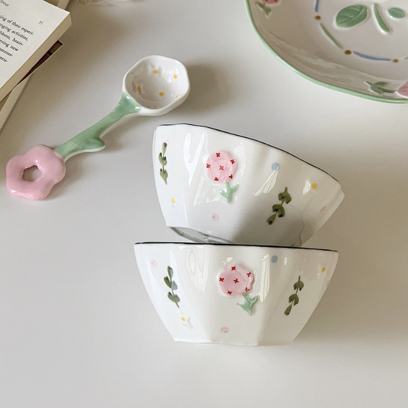 Ceramic Rice And Salad Bowl