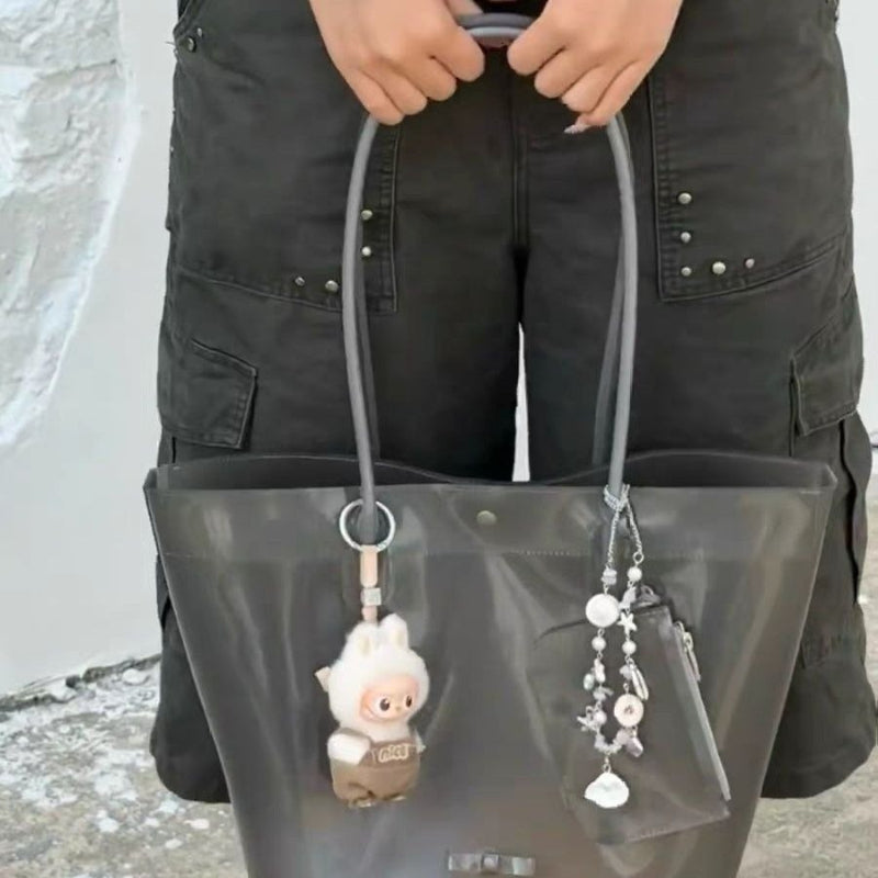Large Jelly Shoulder Tote