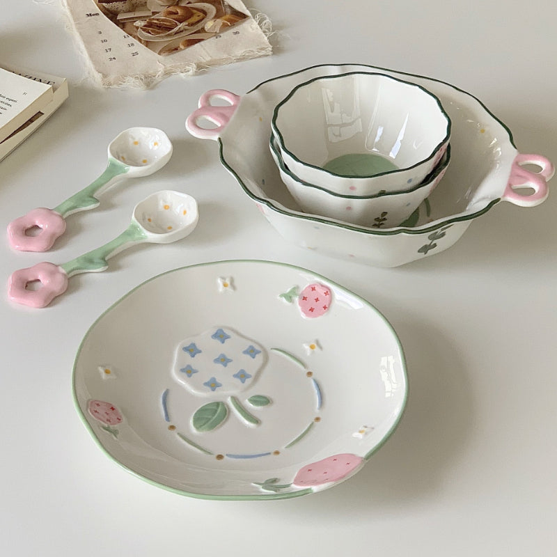 Ceramic Rice And Salad Bowl