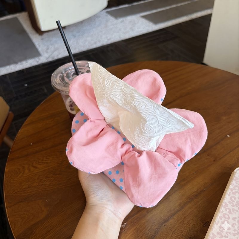 Flower Tissue Box Cover Dispenser