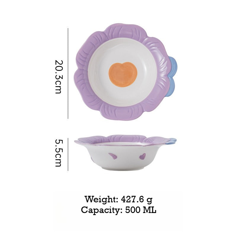 Floral Ceramic Baking Plate - Modomu