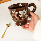 Retro Pastoral Ceramic Mug - Modomu