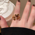Planet stone statement ring - Modomu