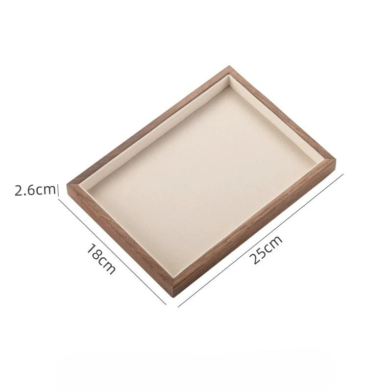 Wooden Jewelry Tray Organizer