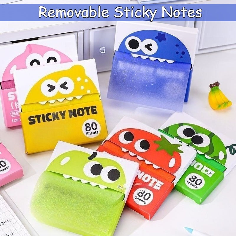 Fruit Monster Sticky Notes