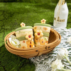 Pastoral Ceramic Mug With Lid