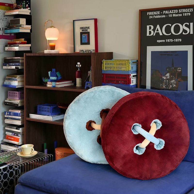 Button Floor Cushion Seat