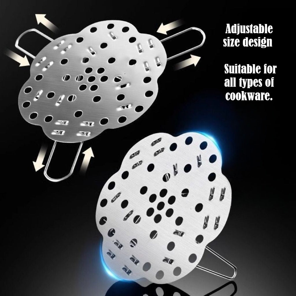 Adjustable Folding Steamer Rack
