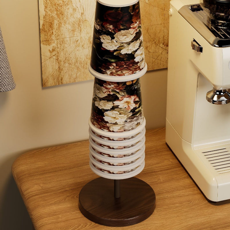 Wooden Paper Cup Dispenser