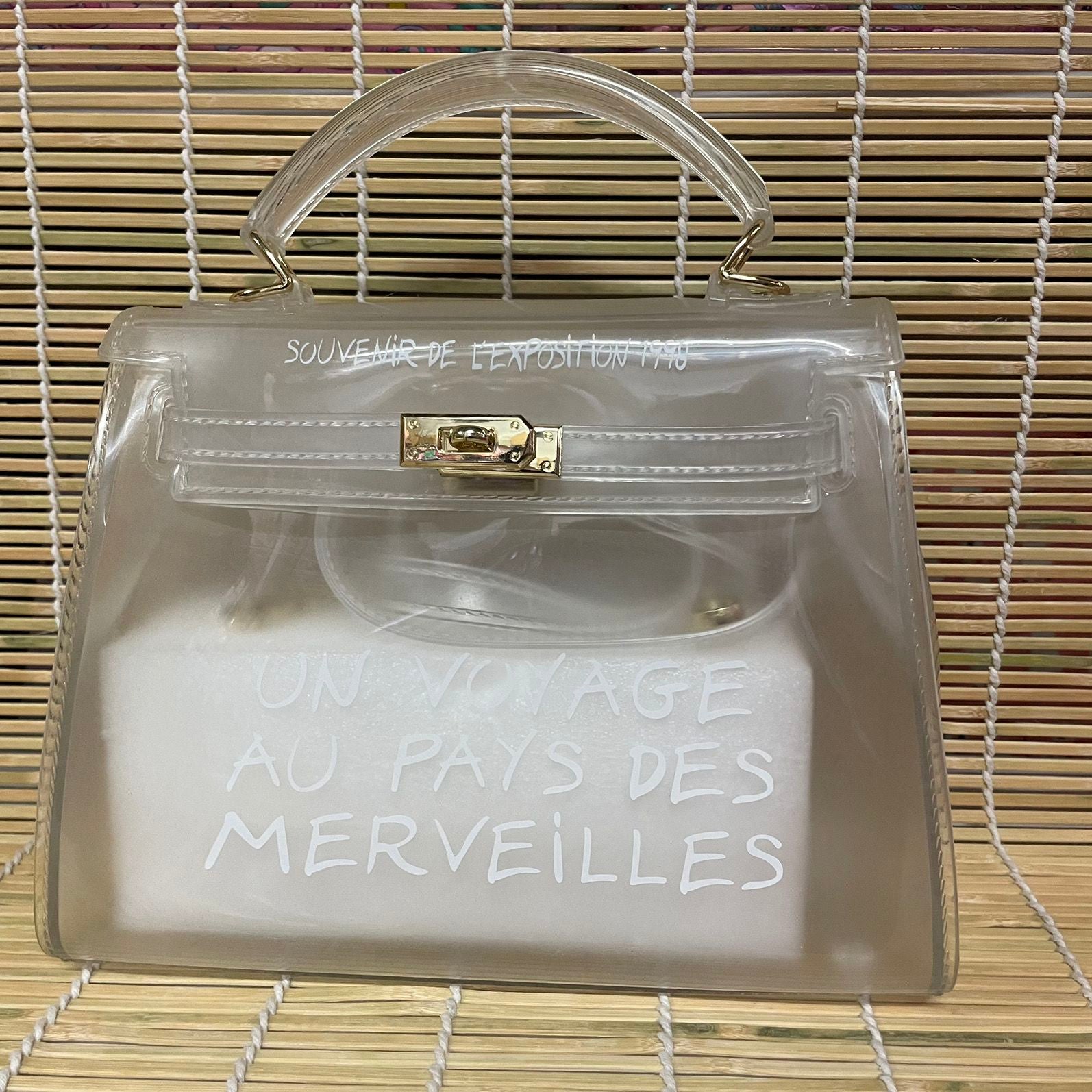 Transparent Jelly Crossbody Bag