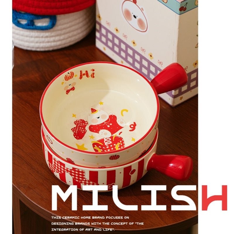 Handle Bowl For Everyday Noodles