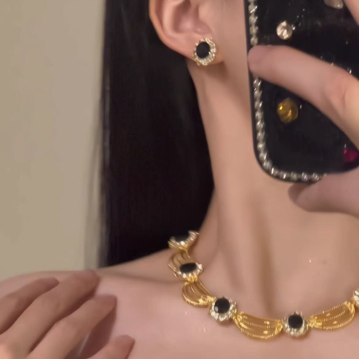 Vintage French Court Necklace - Modomu