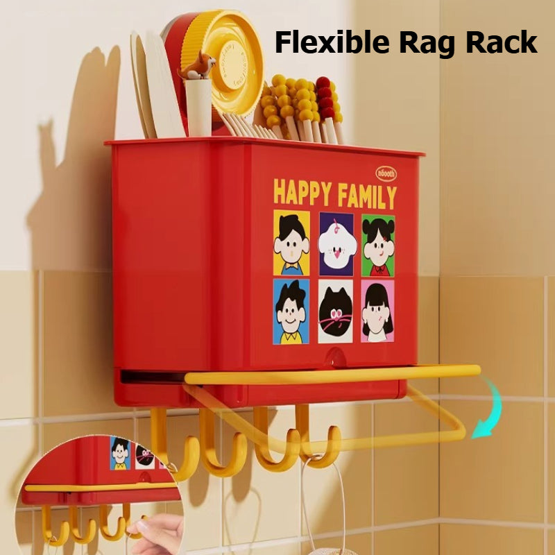 Wall Mounted Chopstick Organizer