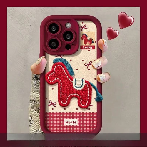 Plush Pony Phone Lanyard - Modomu