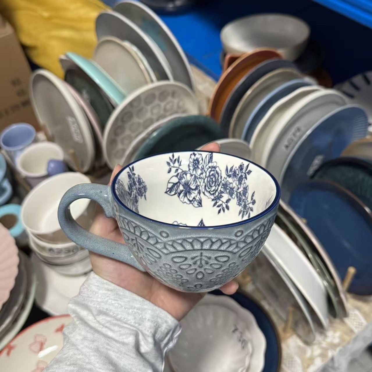 Nordic Ceramic Breakfast Cup
