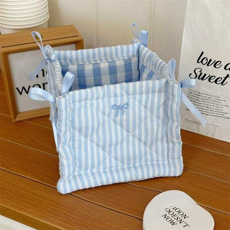 Fabric Desktop Storage Basket