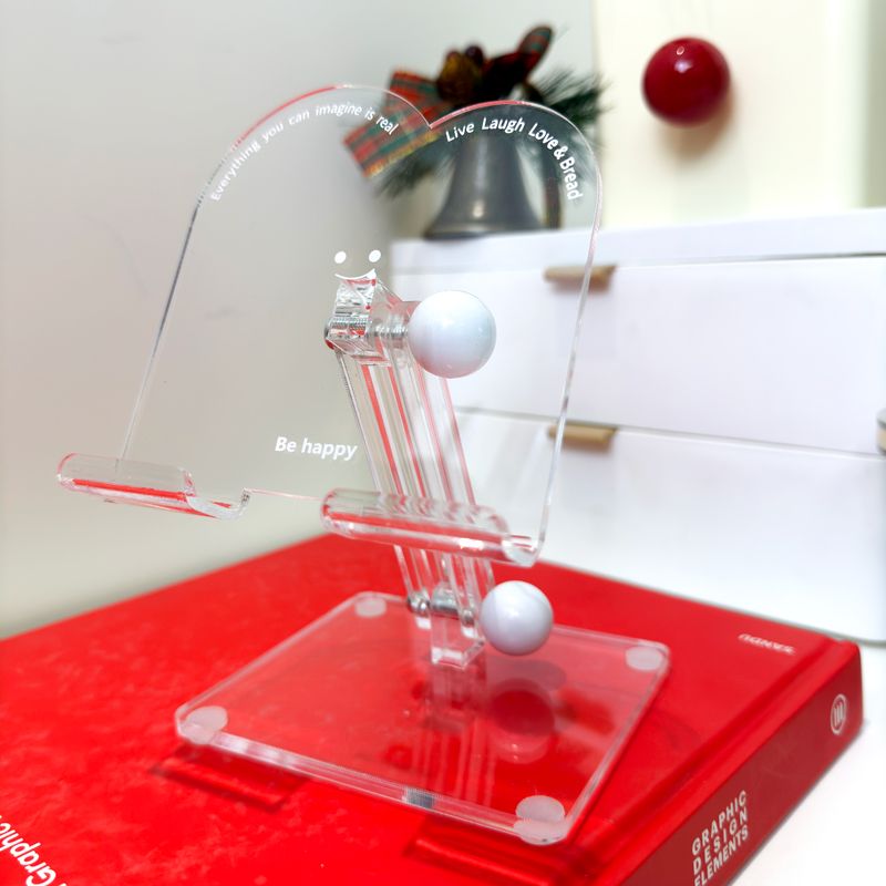 Acrylic Adjustable Tablet Phone Stand