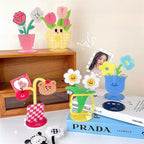 Acrylic Flower Note Clip