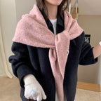 Retro Triangle Scarf Warm Shawl