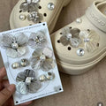 Ribbed Petal Flower Charms