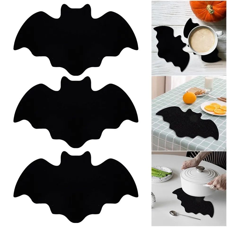 Felt Bat Placemat Set