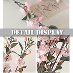 Wild Camellia Faux Flower Stem